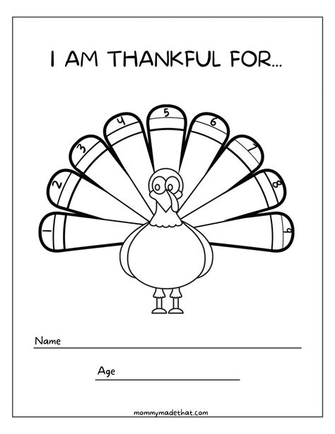 Feathering Your Nest with Gratitude: The Ultimate Guide to Your Thankful Turkey Printable