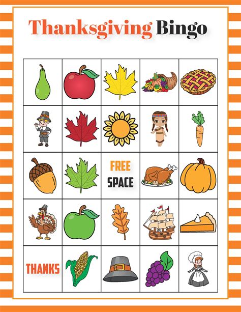 Gobble Up the Fun! Your Ultimate Guide to a Memorable Thanksgiving Bingo Printable