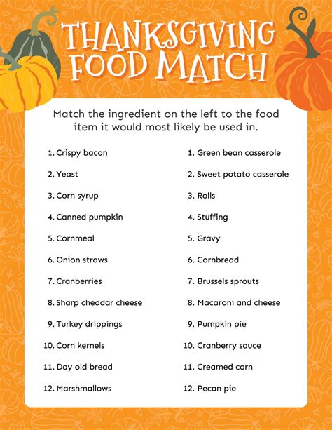 Gobble Up the Fun! Your Ultimate Guide to Free Printable Thanksgiving Games