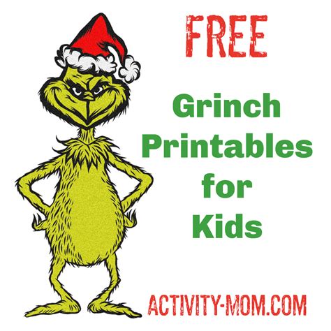 Unleash Whoville Cheer: The Ultimate Guide to The Grinch Printables for Every Holiday Heart!