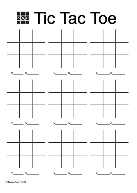 Your Go-To Guide for the Perfect Tic Tac Toe Game Printable (And Why You Need One!)