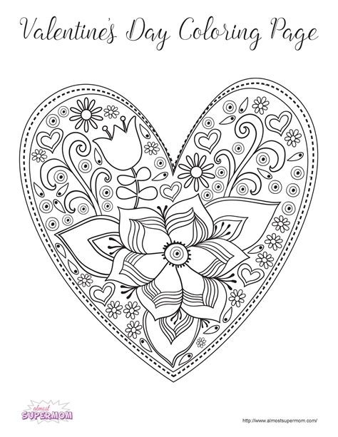 Your Heart's Canvas: Discover the Best FREE Printable Valentine's Day Coloring Pages!