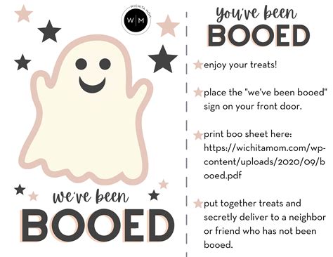 Get Spooky & Spread Joy: Your Ultimate Guide to "You've Been Booed" with Free Printables!