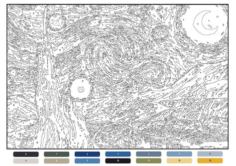 Artistry in Numbers: Thematic & Masterpiece Printables