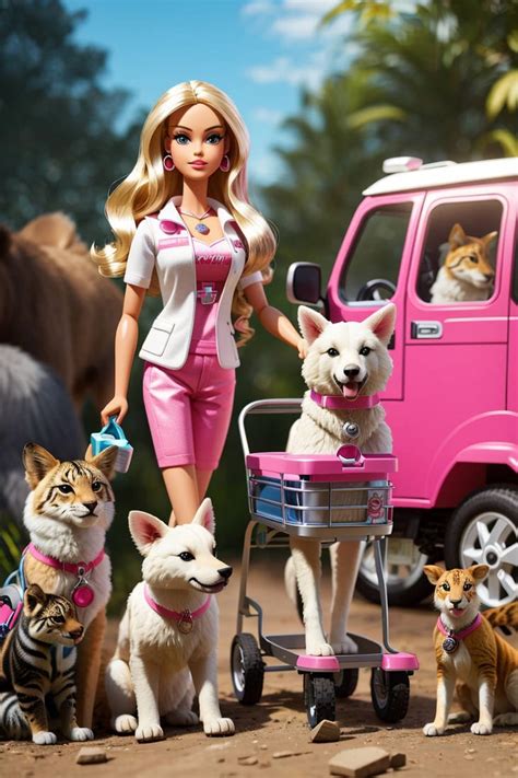 Barbie & Her Animal Companions: Furry Friends & Fantastic Feathers