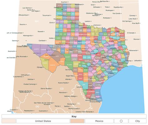 Beyond Borders: Specialized Printable Texas County Maps for Every Purpose