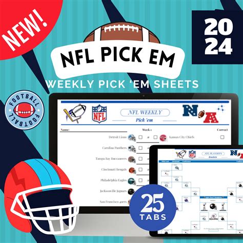 Beyond Gut Feelings: Strategies to Dominate Your Pick'em NFL Printable Pool