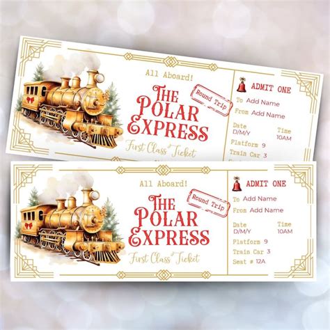 Beyond the Basic: Customizing Your Polar Express Tickets