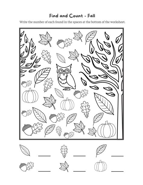 Beyond the Basics: Advanced Fall Activity Sheet Ideas