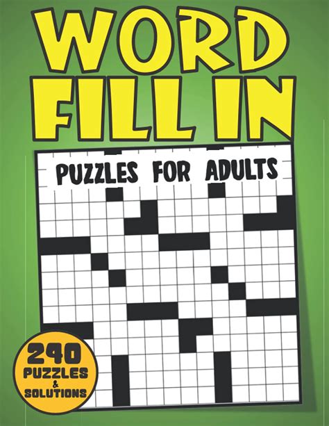Beyond the Basics: Creative Categories of Word Fill-In Puzzles