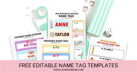 Beyond the Basics: Creative & Interactive Name Tag Ideas
