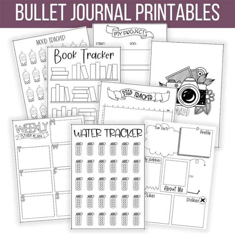 Beyond the Basics: Customized Tracking & Journaling Printables
