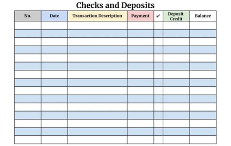 Beyond the Basics: Customizing Your Printable Check Register PDF for Ultimate Financial Clarity