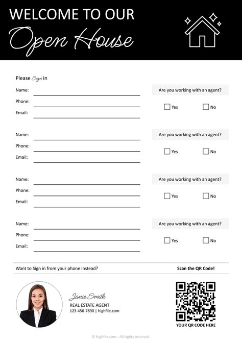 Beyond the Basics: Tips for Personalizing Your Open House Sign-In Sheet
