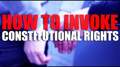 Beyond the Basics: When to Invoke (and Not Invoke) Your Rights