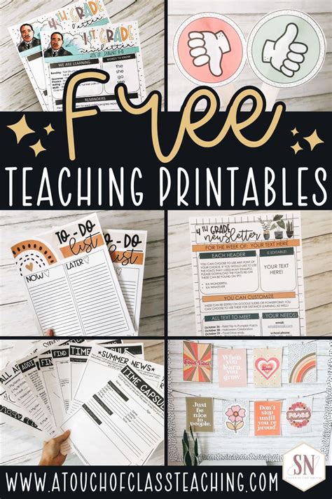 Beyond the Classroom: Printables for Life's Unexpected Mentors