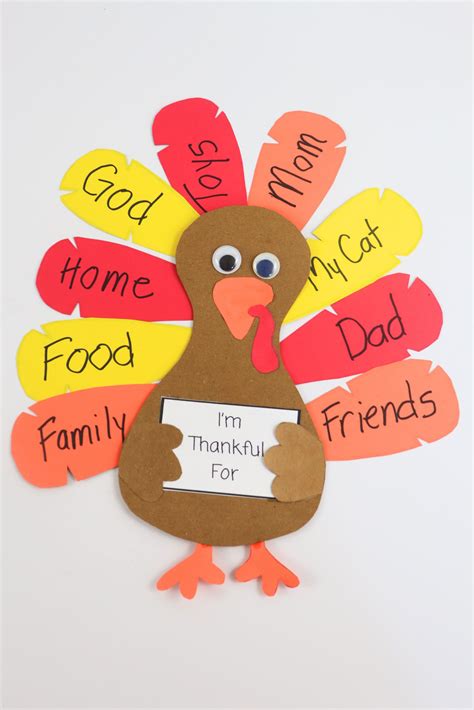 Beyond the Classroom: Thankful Turkeys for Families & Adults