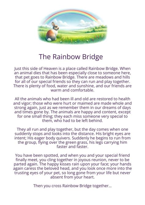 Beyond the Frame: Creative Ways to Use Your Rainbow Bridge Printable