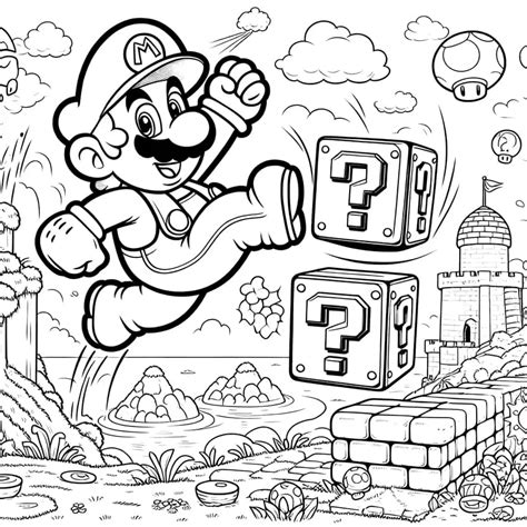 Beyond the Game: Creative Uses for Mario Coloring Sheets