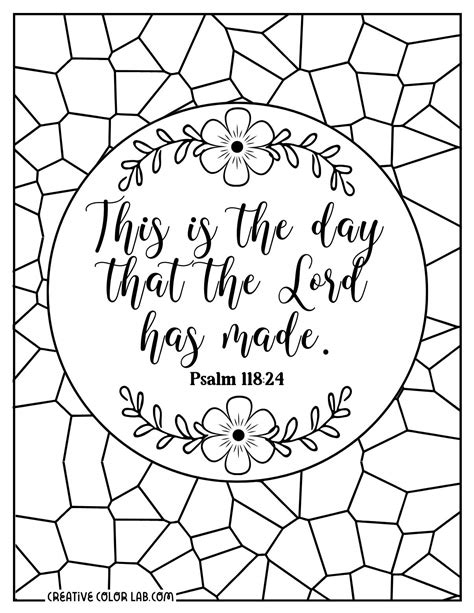 Beyond the Lines: Crafting Meaningful Moments with Bible Verse Coloring Pages for All Ages