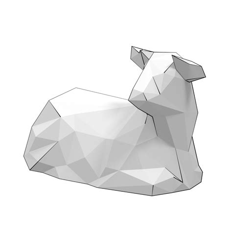 Beyond the Page: Cow Templates for 3D Crafts & Models
