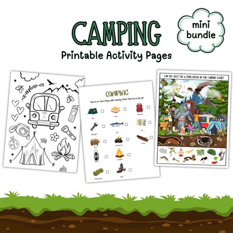 Beyond the Page: Integrating Worksheets with Real-World Camping Experiences