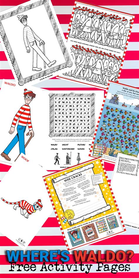 Beyond the Pages: Creative Uses for Waldo Printables