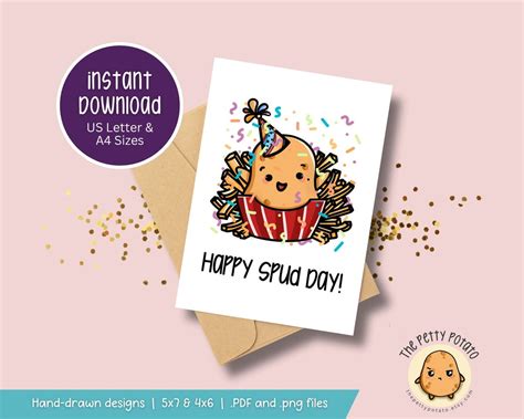 Beyond the Spud: Themed & Seasonal Printables