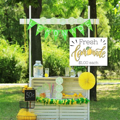 Beyond the Stand: Branding & Marketing with Your Printable Lemonade Sign