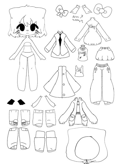 Blank Canvas & DIY Dolls: Customizable Free Paper Dolls Printable