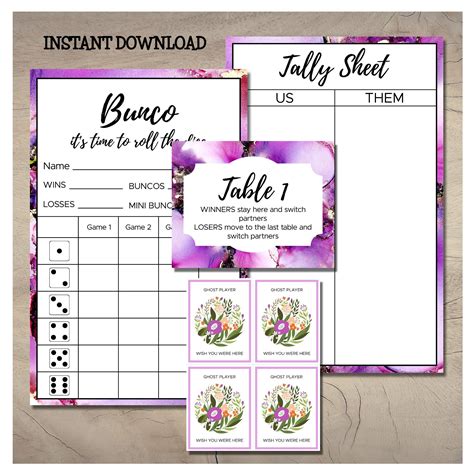 Bonus: Printable Bunco Night Essentials Checklist – Don't Forget a Thing!