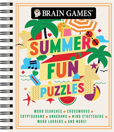 Brain Boosters: Educational Summer Fun Puzzles