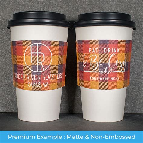 Branding Brilliance: Printable Coffee Sleeves for Businesses & Events