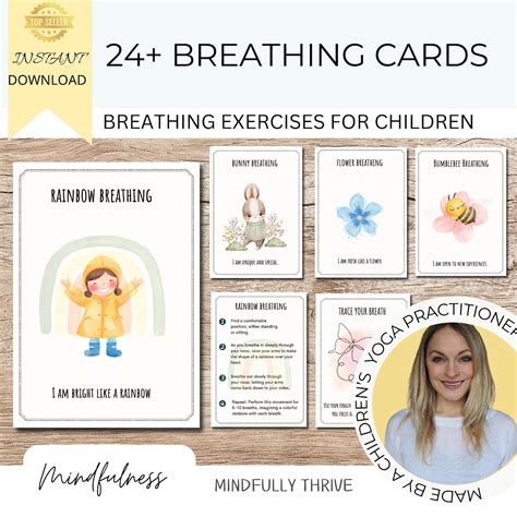 Breathing Cards for Calming & Stress Relief
