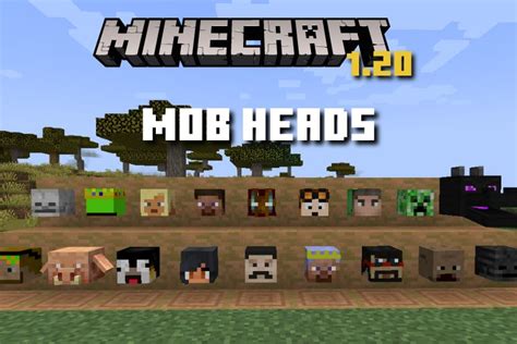 Bringing Mobs to Life: Character & Mob Head Printables