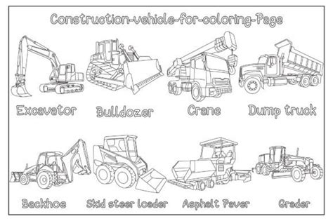 Build & Create: Construction & Heavy-Duty Vehicle Coloring