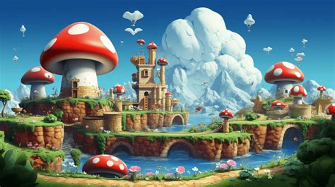Building Blocks of the Mushroom Kingdom: Scenery & Structures