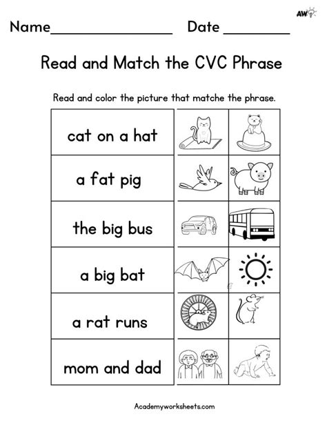 Building Sentences: CVC Words in Context