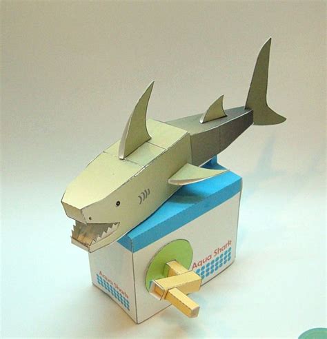 Building Your Own Aquatic Automaton: 3D Paper Models & Crafts