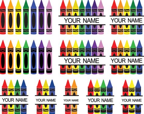 Built to Last: Durable & Practical Crayon Labels