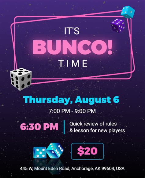 Bunco Variations: Adding Zest to Your Game Night with Printable Options