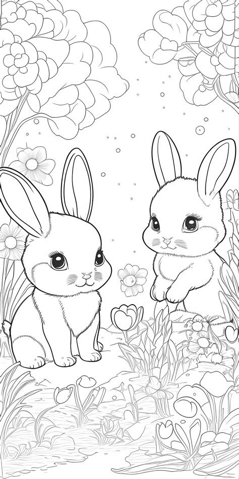 Bunny Adventures: Scenes to Color and Imagine