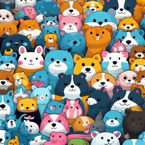 Cartoon Cuties & Playful Pals: Whimsical Wonders for Little Artists
