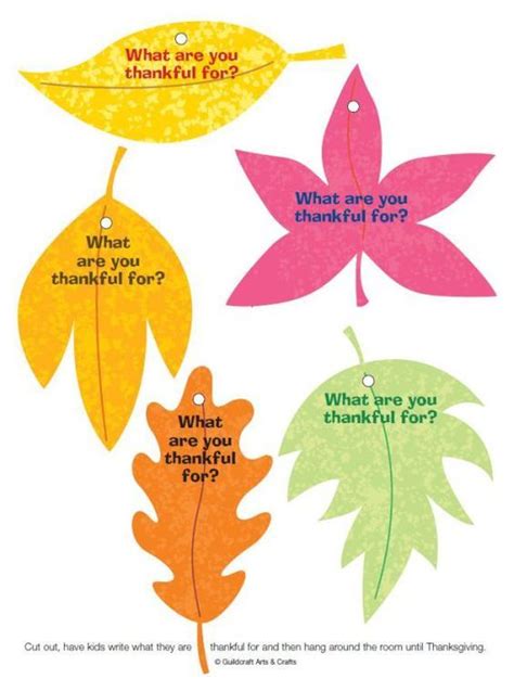 Categories for Your Thankful Tree Leaves