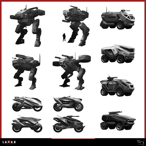 Category 3: Mech & Vehicle Designs