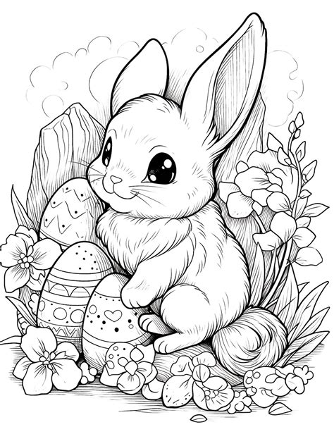 Category 5: Intricate & Detailed Bunnies for Older Kids & Adults
