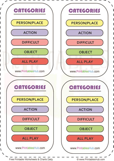 Category 8: Professions & Hobbies Huddle (Diverse Pictionary Words Printable)