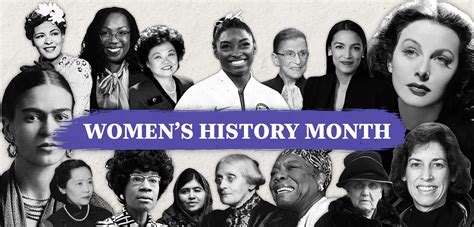 Celebrating Herstory: Women's History Month Tributes