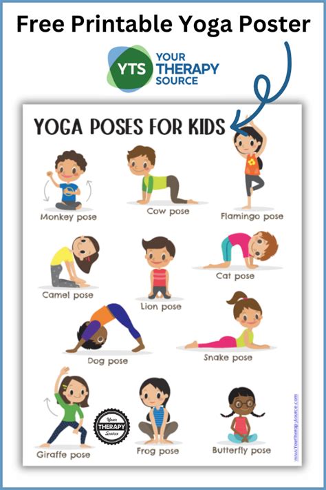 Challenge Yourself: Free Printable Yoga Pose Trackers & Goal Sheets
