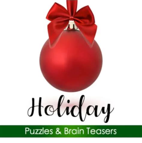 Challenging Holiday Brain Teasers: For the Puzzle Pros